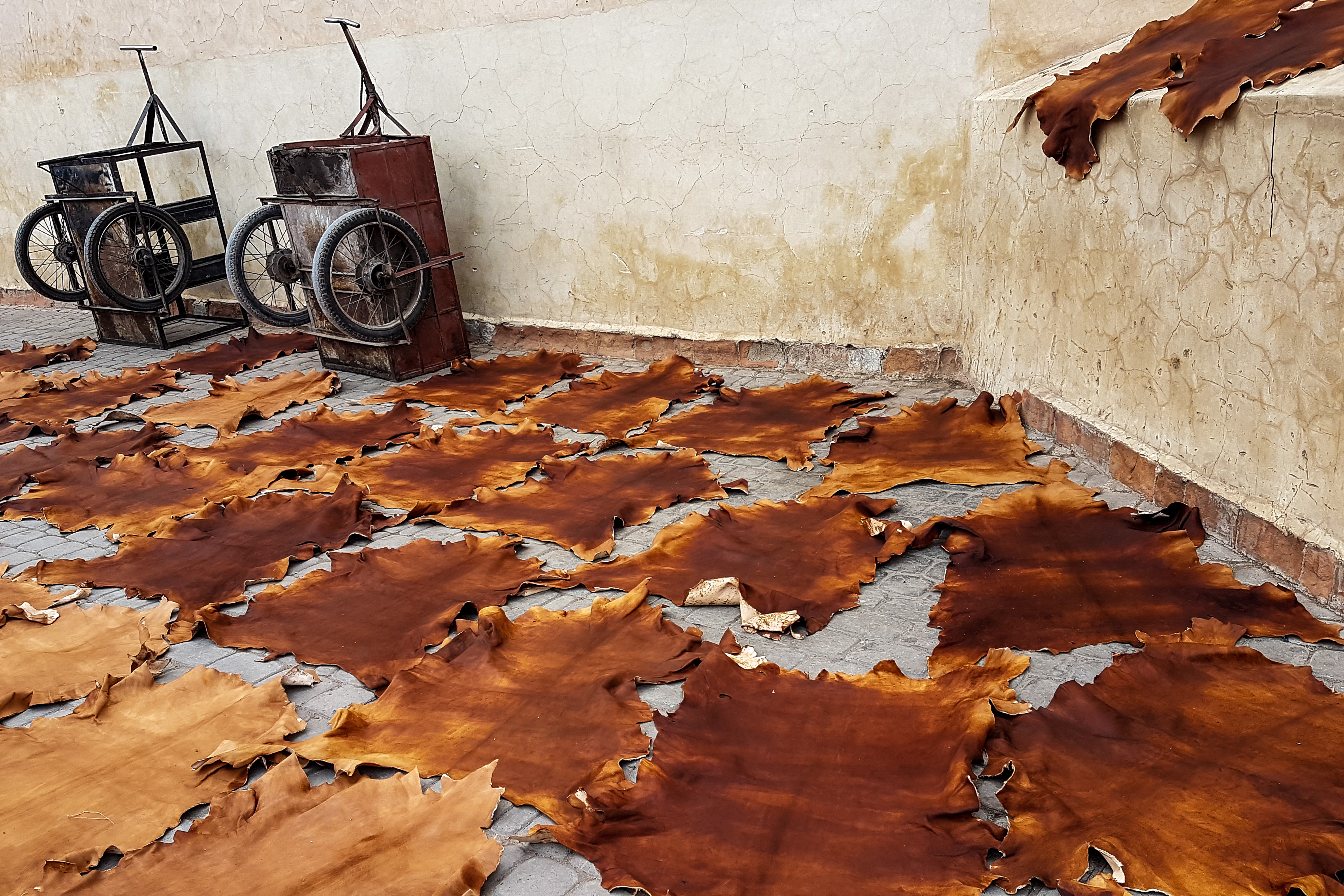 Tannerie in Marrakesch